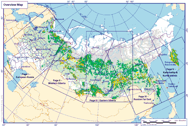 Siberia Forest Map