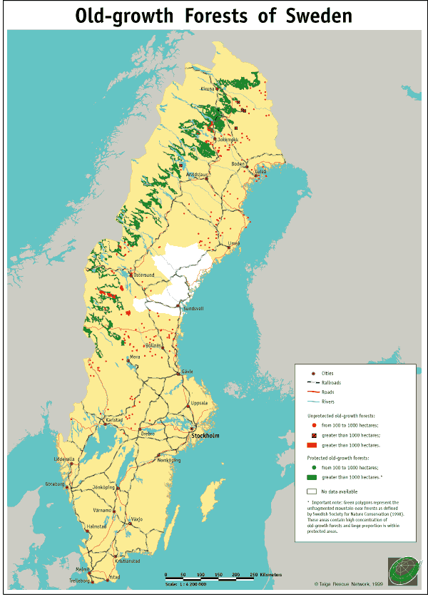 The Old-growth Forests of Sweden